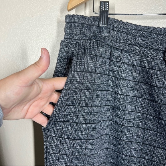 A New Day Womens Pull On Jogger Sweatpants Plaid Drawstring Waist Casual - Picture 4 of 10